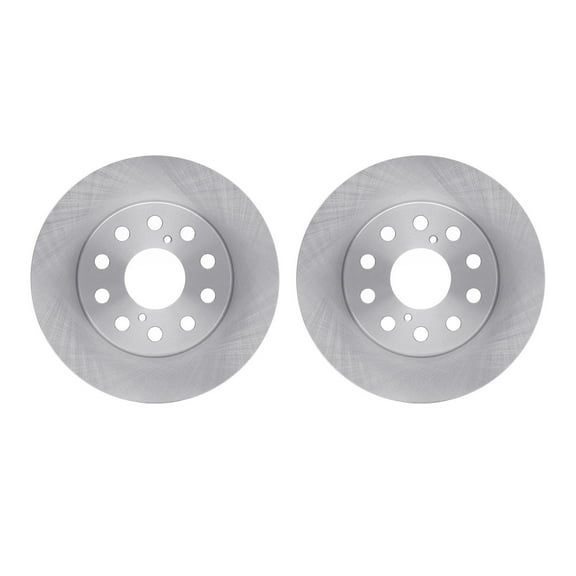 Dynamic Friction Company Rear Brake Rotors 6002-76048