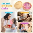 thumbnail image 6 of Sugar Glitter Dumpling Squishy,Viral Bao Bun Squishy Dumling Mystery Box,Stress Relief Fidget Squeeze Toys for Holiday & Birthday Gift (Golden), 6 of 12
