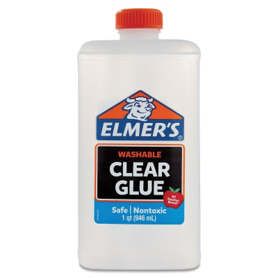 Elmer's 16 Ounce Washable Clear School Glue, 1