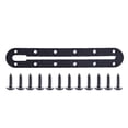 thumbnail image 2 of Premium Nylon Kayak Rail System Multi Functional Mounting Track for Fish Finders Fishing Rods Cup Holders and Paddle Storage, 2 of 7