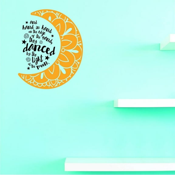 Custom Decals And Hand In Hand Wall Art Size: 12 X 18 Inches Color: Multi