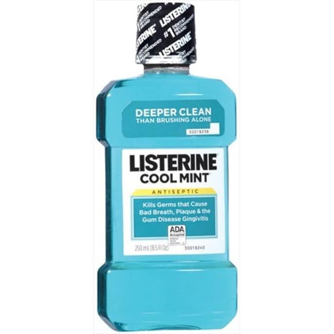 Listerine Antiseptic Cool Mint Mouthwash, 250 ml Walmart Canada