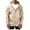 Khaki, variant on Pro Club Men's Comfort Full Zip Hood