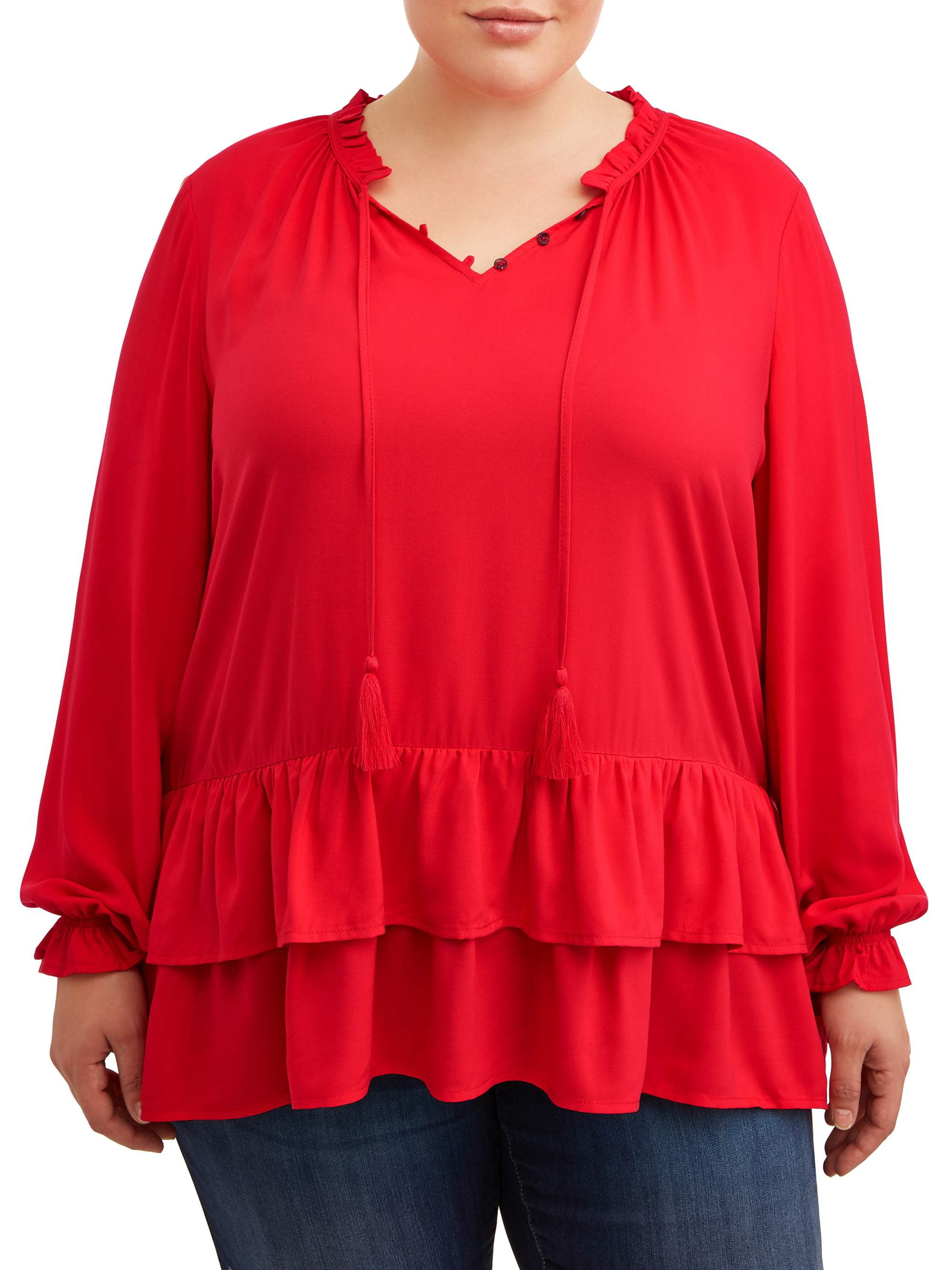 terra sky plus size tops