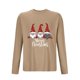 thumbnail image 4 of Blusas y camisas de manga larga con cuello redondo para hombre, deportivas, fitness, hogar, pijamas navideños estampados, camiseta de manga larga con cuello redondo, blusa de poliéster para hombre, 4 of 4