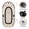 thumbnail image 4 of 2-Person Inflatable Boat Set, PVC Float Fishing Boat with 49" Aluminum Oars and Air Pump,210lbs Capacity, 4 of 8