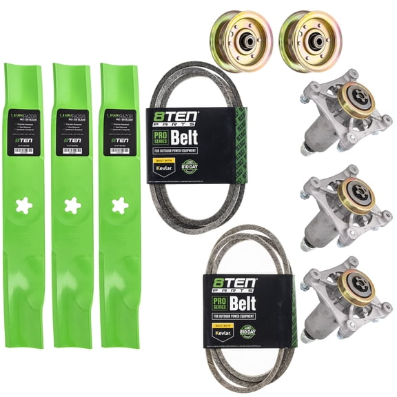 8TEN Blade Spindle Belt Idler Kit for Husqvarna 48 inch YTH1848XP MK1005404