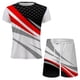 thumbnail image 4 of KIHOUT Camisas de verano para hombre, liquidación, conjunto de 43 piezas de camisetas casuales de manga corta y pantalones cortos deportivos ajustados., 4 of 5