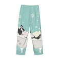 thumbnail image 5 of Sigee French Bulldog Taking a Bath Print Men's Pajama Pants - Soft Lounge Sleep Bottoms with Elastic Waistband and Pockets-Large, 5 of 9
