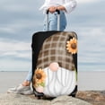 thumbnail image 7 of Rateoe Sunflower Gnomes 4 Printed Luggage Cover, Suitcase Protector Fits 18-32 Inch Luggage-X-Large, 7 of 7