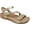 gold, variant on Aetrex Women's Gabby Orthopedic Adjustable Strap Sandals for Women Wide Width