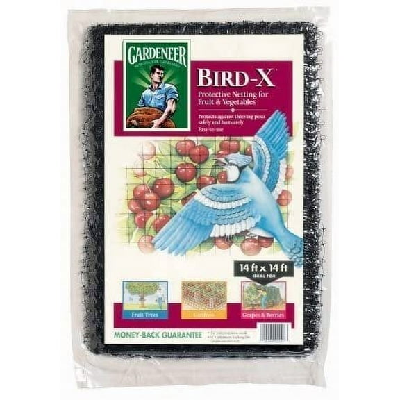 Dalen Gardeneer Anti-Bird Netting - Rectangular, Multicolor - 14' x 14'