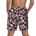 thumbnail image 4 of Uemuo French Bulldog1 Pattern Mens Swim Trunks Quick Dry Board Shorts with Mesh Lining, Stretch Beach Shorts Quick Dry No-Chafing Board Shorts-Small, 4 of 9