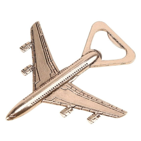 XKHAZA Airplane Bottle Opener - Aviation Gifts for Pilot - Airplane Decor - Gift for Veteran - Plane Beer Bottle Opener - Perfect Travel Gift