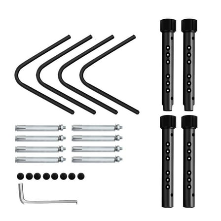 Necvior Heavy Duty Bike Floor Type Parking Rack Stand for Mountain and Road Bicycles