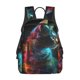 thumbnail image 1 of Fotbe Neon Spectrum Cat Portrait Mochila Ligera para Hombres y Mujeres - Duradera y Resistente al Agua, Ideal para Escuela, Trabajo, Viajes y Uso Diario, 1 of 7