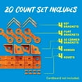 thumbnail image 6 of Elmer's Build It Tools, Cardboard Creation 20-Piece Expansion Set, Ages 6 and Up, 6 of 9