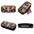 thumbnail image 6 of XYZCANDO Aztec Tribal Elephant Print Backpack Set Large Capacity Schoolbag Lunch Box Pencil Case 17 Inch Travel Laptop Backpacks Lightweight Rucksack Casual Daypack for Hiking Camping, 6 of 6