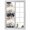 Brown, variant on Tan Trees Forest Window Privacy Film, Mountain Woods Natural Scenery Static Cling UV Sun Blocking Heat Control Window Tint Day and Night, Non-Adhesive One Way Windows Privacy Cover 17.7''x78.7''