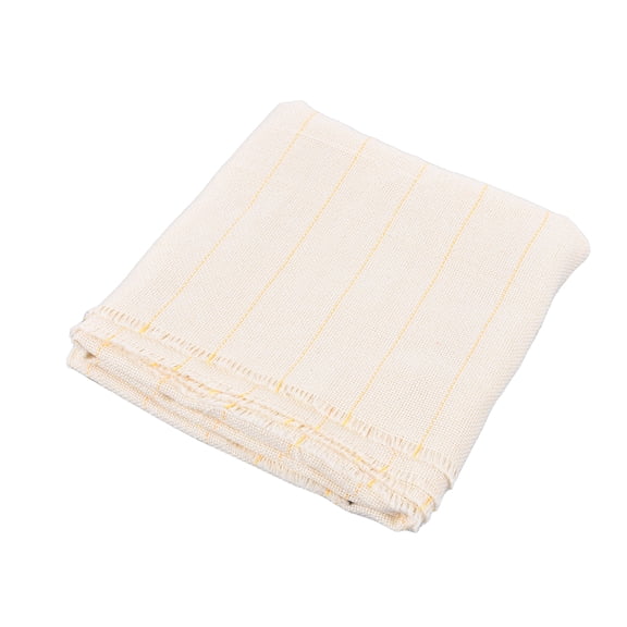 Gupbes Monk Cloth,Rug Tufting,Tufting Cloth Polyester Cotton Mixed Door Width Strong Cloth Easy To Break White Standard Yellow Thread Cloth