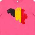 thumbnail image 4 of Inktastic Belgian Map Flag Youth T-Shirt, 4 of 5