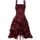 thumbnail image 4 of Vestido de verano sin mangas de estilo gótico para mujer con cordón oscuro en la cintura de color sólido Fridja nalpqowj5719, 4 of 4