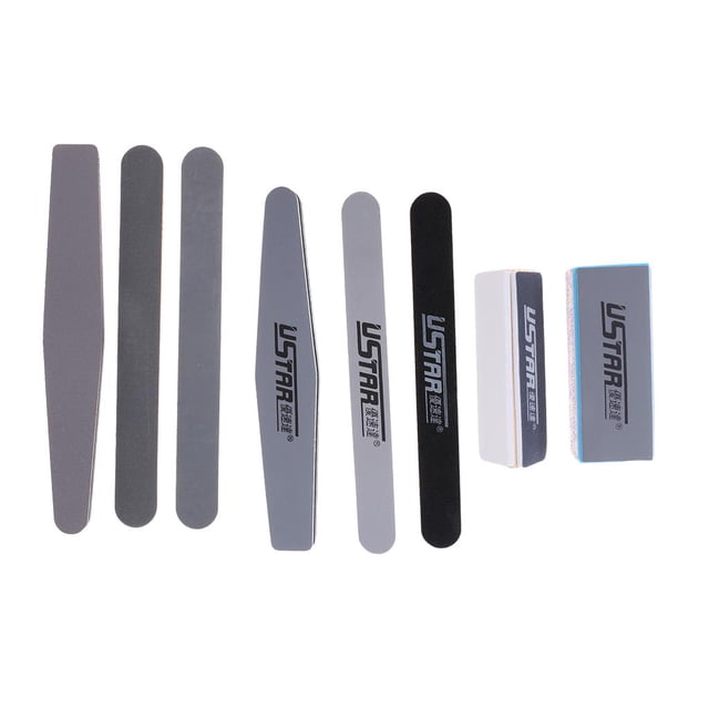 8pcs Herramientas Básicas para Manualidades Conjunto de Herramientas de Construcción de Pasatiempos Kits de Palos de Pulido Hugo Pulidoras de pulido