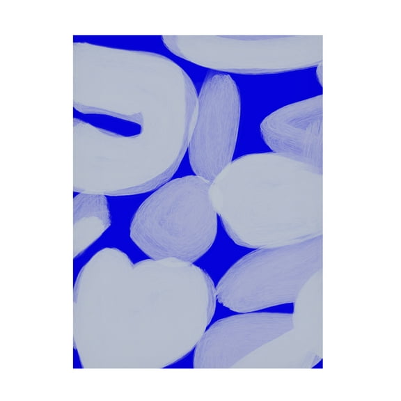 Trademark Fine Art Yopie Studio Cobalt V Canvas Wall Art