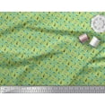 thumbnail image 2 of Soimoi Green Velvet Fabric Colorful Bottle Print Sewing Fabric Yard 58 Inch Wide, 2 of 3