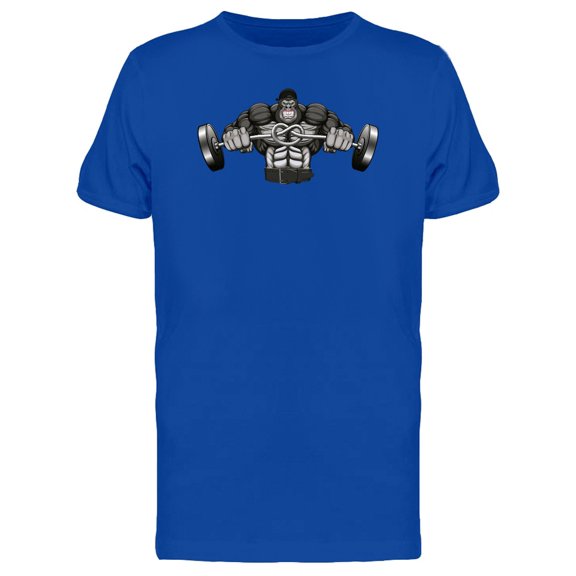 Strong Gorilla Barbell Tee Men's -Image by Shutterstock