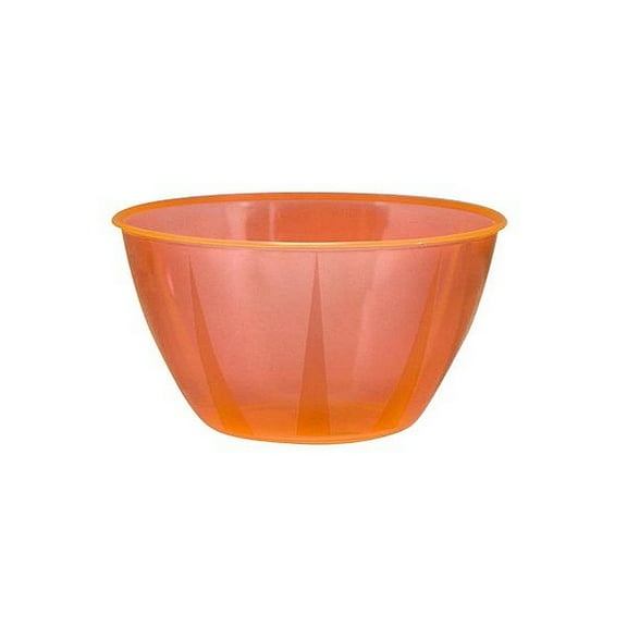 1 - Party Essentials 24 Oz. Bowls - Neon Orange