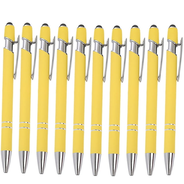 Aluminum Rod Pen Spray Adhesive Click Pen -use Screen Business Student Writing Pen 10pc 10ml