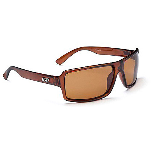 Emergo Sunglasses, Shiny Brown, Polarized Brown - image 1 of 1