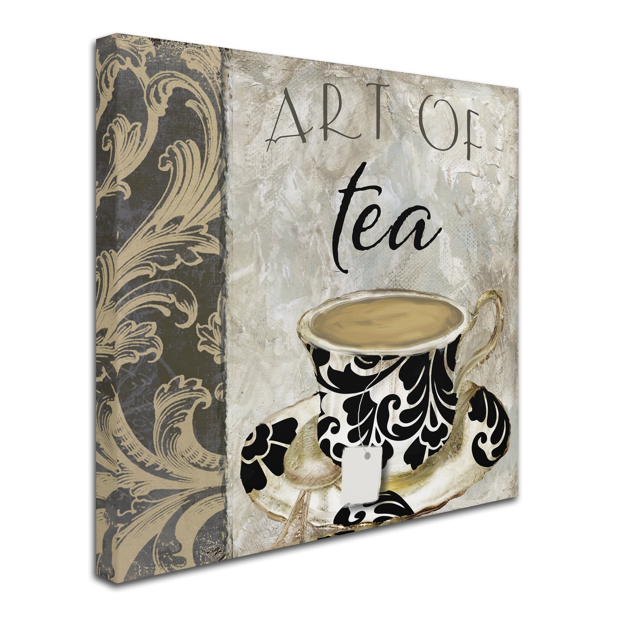 Trademark Fine Art "Art of Tea I" Canvas Art by Color Bakery