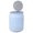 Blue, variant on POYOGA Beverage Can Plastic Trash Bin Press Lid Waste Basket Home Decors Accessories