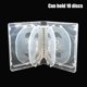 thumbnail image 2 of CD Storage Box 10-Piece Pack CD Case Plastic Double-Sided CD Storage Car CD Case Thickened DVD Case, 2 of 5