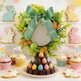 thumbnail image 5 of RKSTN Easter Wreath Decorations, Artificial Flowers Holiday Wreath B, 5 of 5
