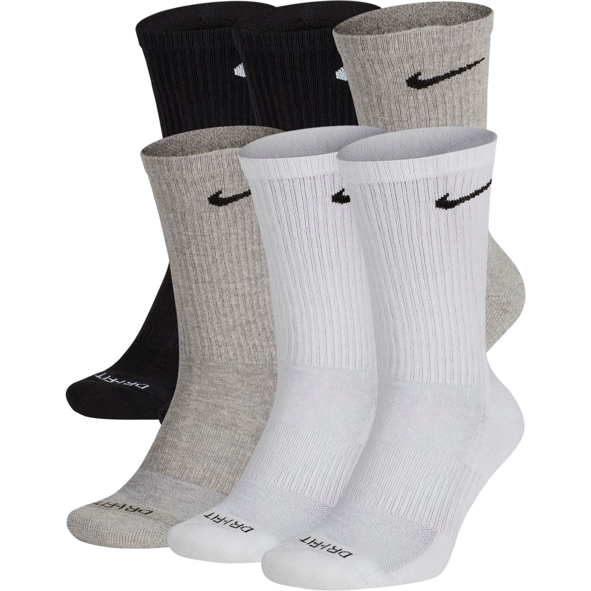 Nike Men's Everyday Cushion Crew Socks X-Large (12-15) - Walmart.com