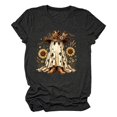 thumbnail image 4 of Yuhangmm Womens Halloween Shirts T Shirt with Cute Graphics Soft Round Neck Casual Tee for Daily Lightweight Top with Playful Design OTHER XL, 4 of 4