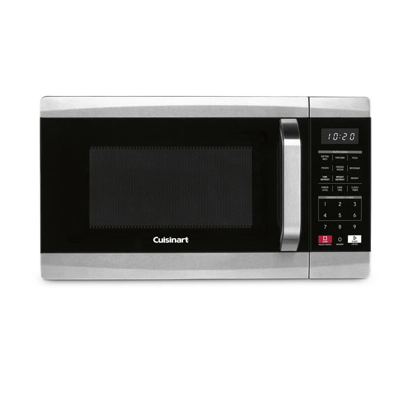 Cuisinart Four à micro-ondes compact en acier inoxydable