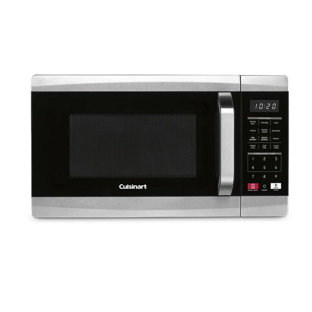 Cuisinart Four à micro-ondes compact en acier inoxydable
