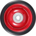thumbnail image 4 of CZCPP-roue en Caoutchouc Solide, Roues de Remplacement pour Chariot à Main, Lot de 4 Trous d'Axe de 5 Pouces x 1.5 Pouces, Capacité de 88 lbs pour Chariot de Jardin, Tondeuse, 4 of 4