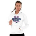 thumbnail image 3 of Retro Cartoon Betty Boop University Women Plus Size Hoodie Brisco Brands 2X, 3 of 4