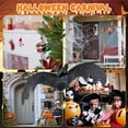thumbnail image 2 of 12 Pack Halloween Hanging Bats, Creepy Flying Rubber Bats Decor for Halloween Party Supplies, 2 of 7