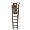 thumbnail image 3 of (3 pack) Walmart 7-Step Wooden Bird Ladder for Parakeets & Finches, Brown, 3 of 6