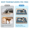 thumbnail image 6 of Quick-Dry Dog Pee Pads, Washable Reusable Potty Pads with High Absorbency for Puppies, 24" x35" (Texture/leopard /Geometry), 6 of 8