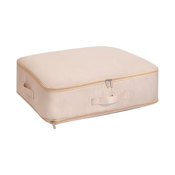 Binwennn Sateen Quilt Down Jacket Storage Bag Compression Bag Silk Quilt Finishing Bag Down Jacket And Bedding Storage Bag A Linens Storage Closet Shelf under Bed Storage Boxes Storage with Storage