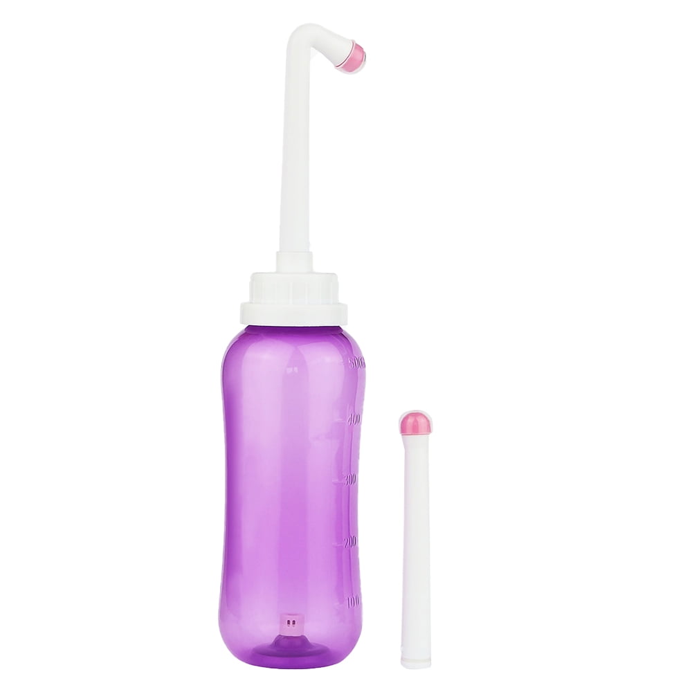 Minchun 500ml Peri Bottle For Postpartum Care Portable Travel Bidet For Baby Women Bedridden Patient With 2 Nozzles