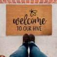 thumbnail image 4 of TIELUTT Outdoor Door Mat Front Door Mat for Outdoor Indoor Entrance Decorative Outdoor Carpet for Home Rug Classroom Knit Throw Blankets Fall Blankets and Throws Pumpkin Area Rig Twin Throw Blanket, 4 of 5