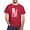 Cardinal, variant on - Lineman Flag Shirt T Shirt - Men's Classic Graphic Cotton T-Shirt
